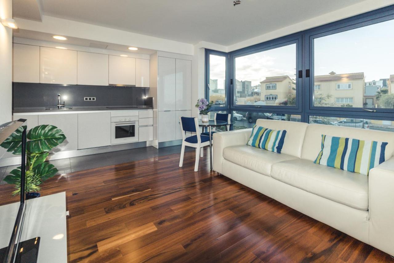 Melenara Beach Avenue Apt Shared Terrace エクステリア 写真