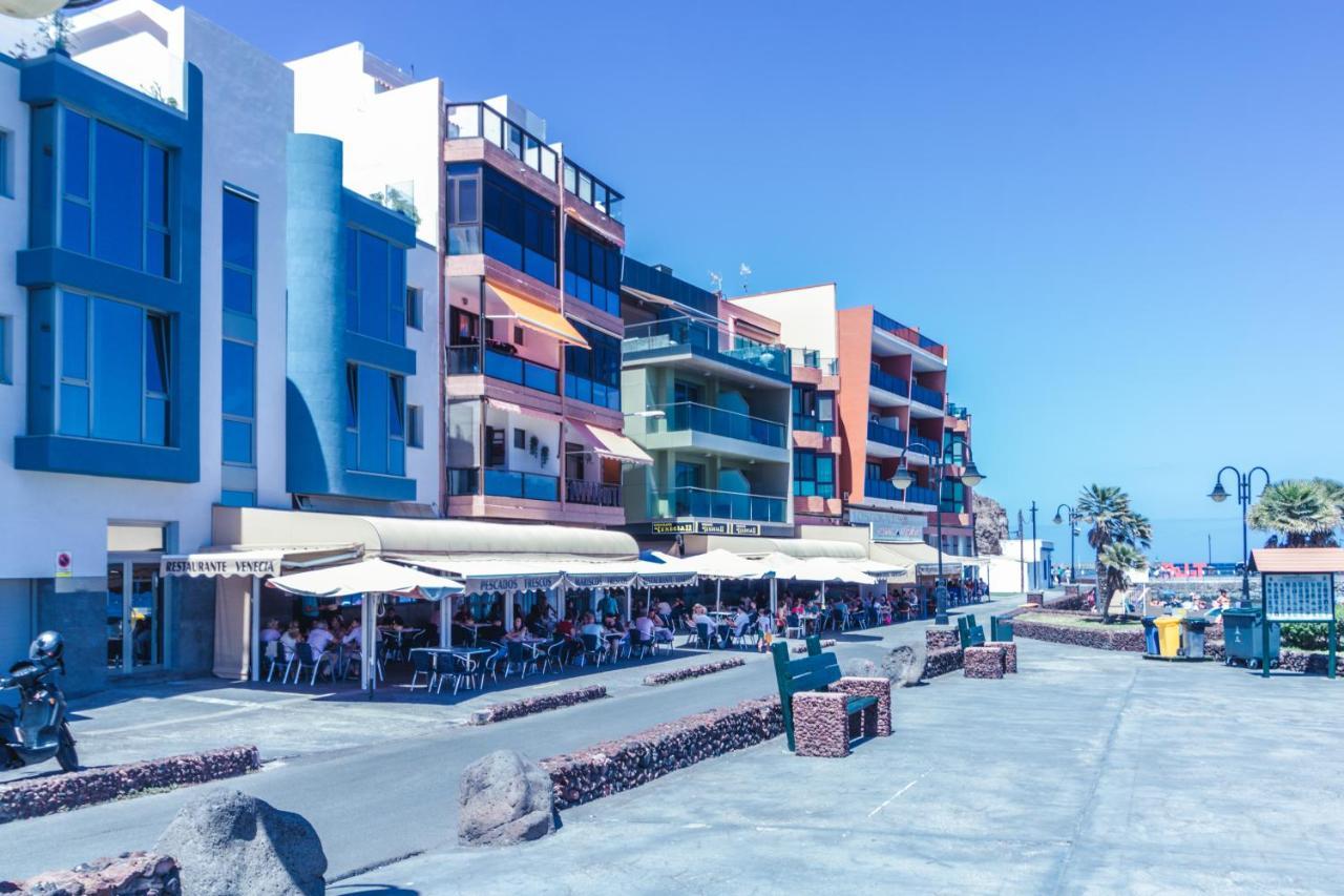 Melenara Beach Avenue Apt Shared Terrace エクステリア 写真
