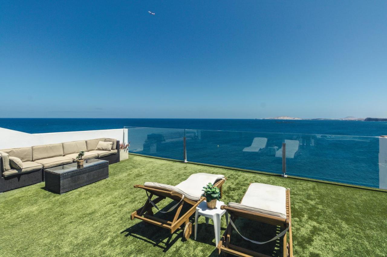 Melenara Beach Avenue Apt Shared Terrace エクステリア 写真